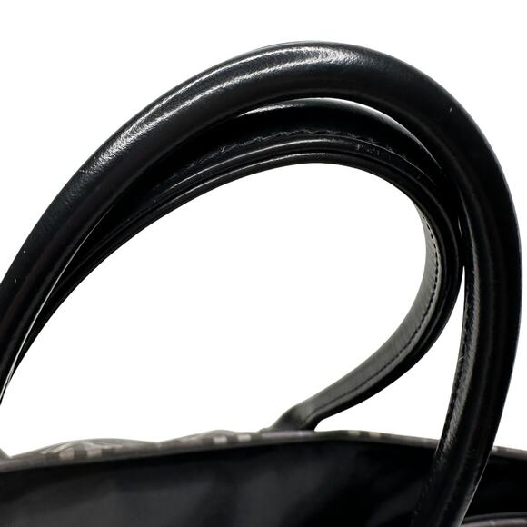 Autre Marque Burberrys London Gray Nova Check Blue Label NylonTote Bag - Picture 10 of 16